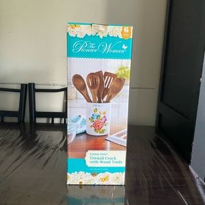 The Pioneer Woman Utensil Crock, Blooming Bouquet